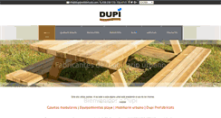 Desktop Screenshot of dupiprefabricats.com